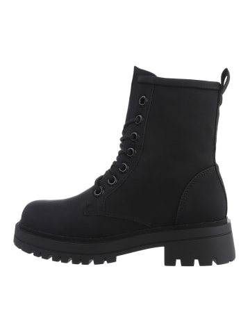 Ital-Design Stiefelette in Schwarz