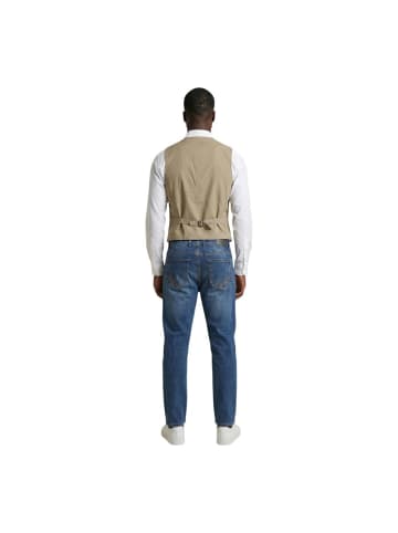 Gianni Lupo Beige Baumwolle Weste