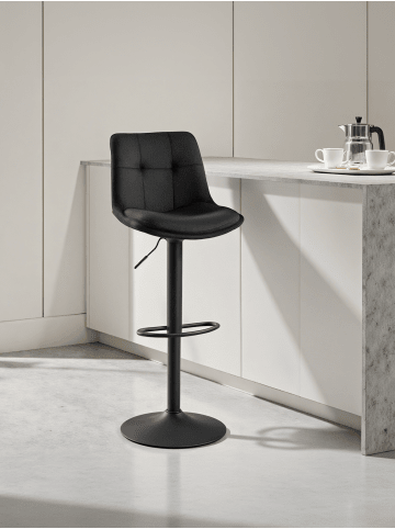 VASAGLE 2er-Set: Barhocker Monni in Taubengrau - (B)48.1 x (H)(93.1-114.1) x (T)42.9 cm