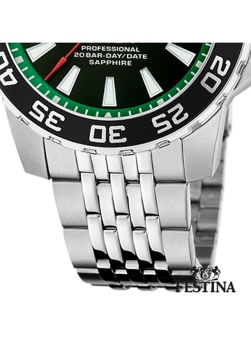 Festina Analog-Armbanduhr Festina The Originals silber groß (ca. 45mm)