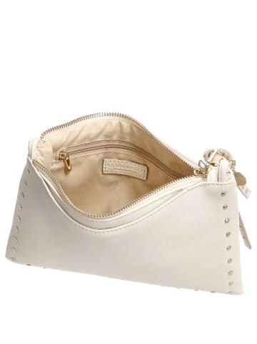 Seidenfelt Senja - Umhängetasche S 23 cm (schwarz) in beige