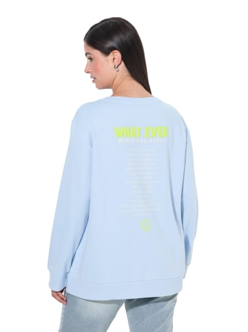 Sweatshirt in hellgraublau