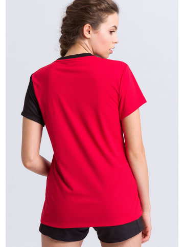 erima 5-C T-Shirt in rot/schwarz/weiss