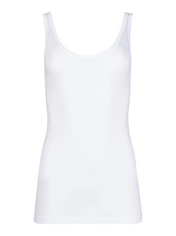 Huber Tanktop Soft Modal in white