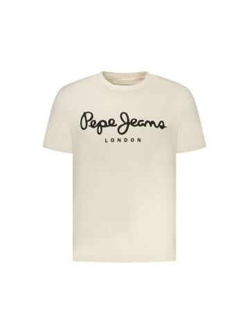 Pepe Jeans Beige Baumwoll-T-Shirt