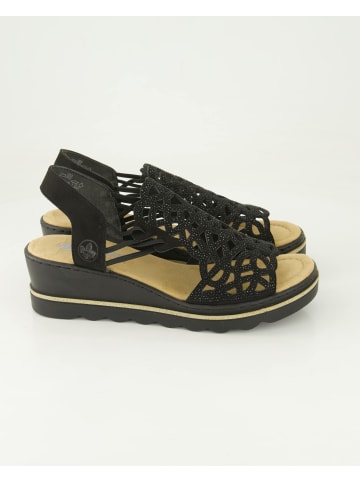 rieker Sandalen in Schwarz