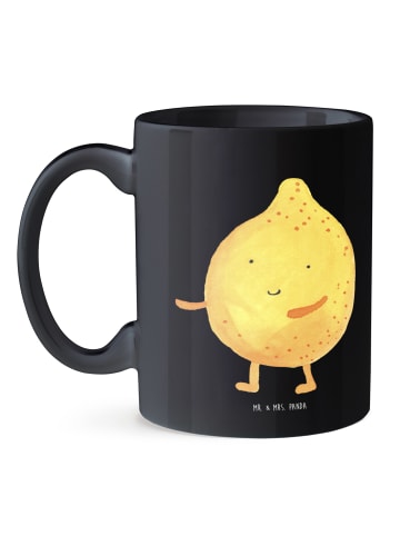 Mr. & Mrs. Panda Becher Beste Freunde Zitrone ohne Spruch in Schwarz