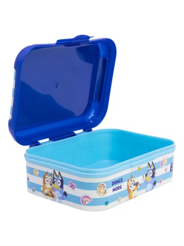 COFI 1453 Bluey Brotdose Kinder Lunchbox mit Deckel – bruchsicher & bunt in Blau