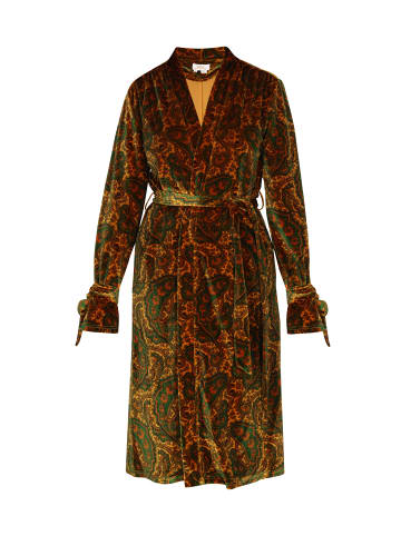 usha FESTIVAL Women Kimono in yellow multicolor