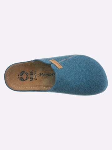 MUBB Pantoffel in jeansblau