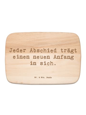 Mr. & Mrs. Panda Servierbrett Spruch Verluste betrauern und losl... in Transparent