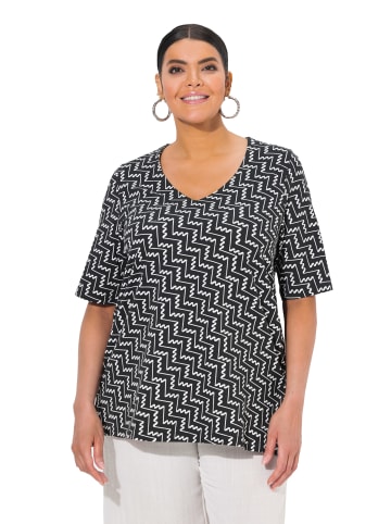 Ulla Popken Shirt in schwarz