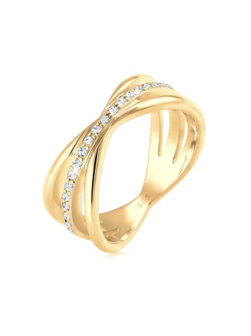 Elli Ring 925 Sterling Silber in Gold