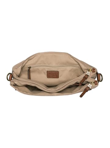 Camel Active BARI Cross Bag mit Reißverschluss-Öffnung in Beige