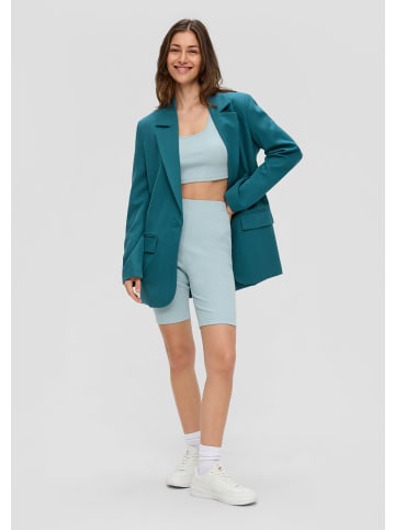 QS Indoor-Blazer langarm in Petrol