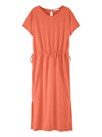 Hessnatur Jersey-Kleid in papaya