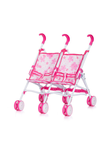 Chipolino Puppenwagen Twiny in rosa