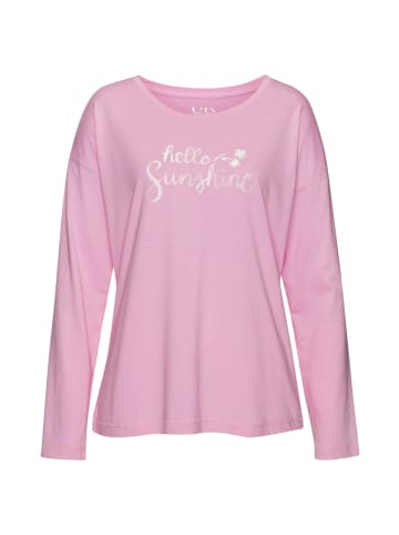 VIVANCE DREAMS Pyjamaoberteil in fuchsia