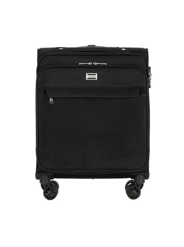 Wittchen Suitcase from polyester material (H) 54,5 x (B) 40,5 x (T) 21 cm in Schwarz