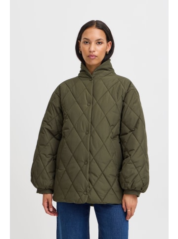 ICHI Jacke IHHANSA Loose fit in Forest Night