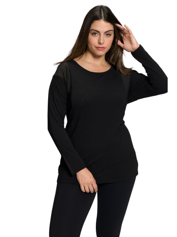 Ulla Popken Shirt in schwarz