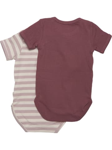 Minymo Kinder Kurzarmbody in Rosa