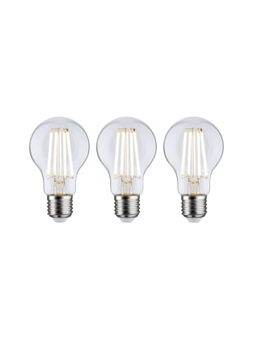 paulmann LED Eco-Line 3er Pack AGL E27 840lm 4W 3000K klar 230V A