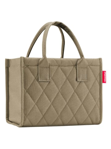 Reisenthel Daily Shopper - Shopper XS 27 cm (summerstripes coffee) in rhombus olive