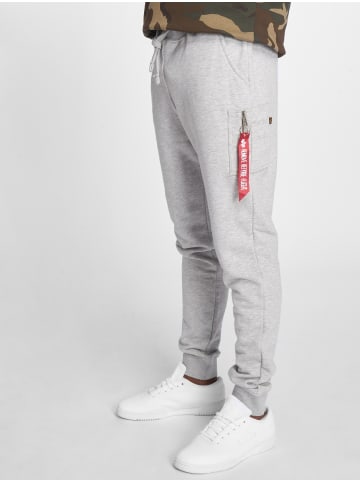 Alpha Industries Cargo-Hosen in grey heather