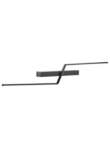 Beliani Spiegel- und Bilderleuchte NOCEDA in Schwarz - (W) 100 x (H) 16 x (L) 4 cm