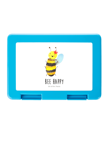 Mr. & Mrs. Panda Bento Box Biene Happy mit Spruch in Weiß