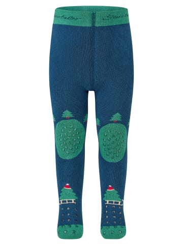 Sterntaler Krabbelstrumpfhose Tannenbaum in helles blau