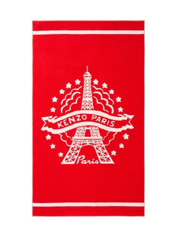 KENZO Home Strandhandtuch Keiffel Strandtuch in rot