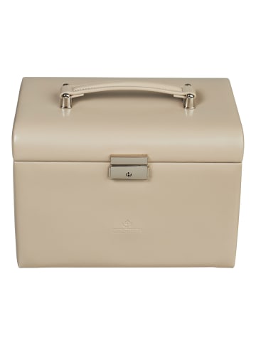 Windrose Merino Schmuckkasten 24.5 cm in beige