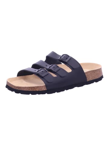 natural sense Pantolette in schwarz