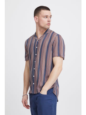BLEND Kurzarmhemd BHShirt 20716767 sommerliches Hemd mit Streifen in Blau