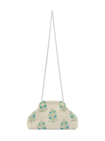 Sookie Women Clutch in Beige Green