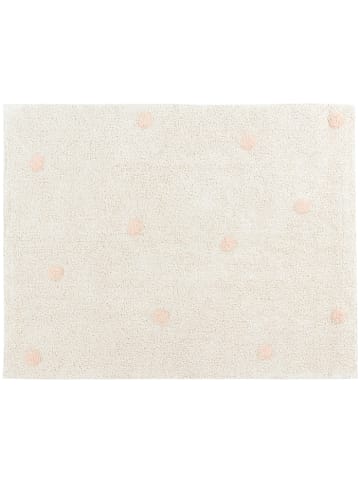 Happy Decor Kids Teppich "Topos" in Beige/Rosa - 120x 160 cm