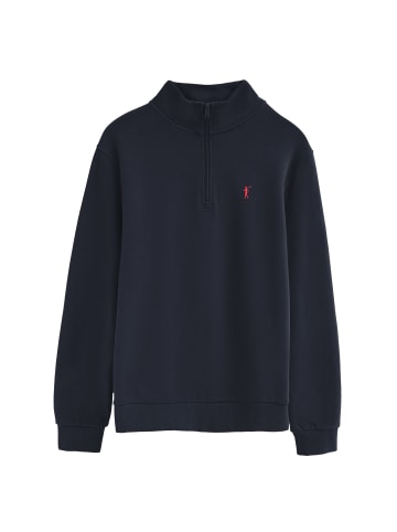 Polo Club Sweatshirt RIGBY GO SWEAT ZIPPER NECK VO in Navy Blau