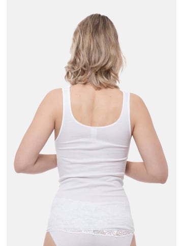 Nina von C. Unterhemd / Top Fine Cotton in Weiß