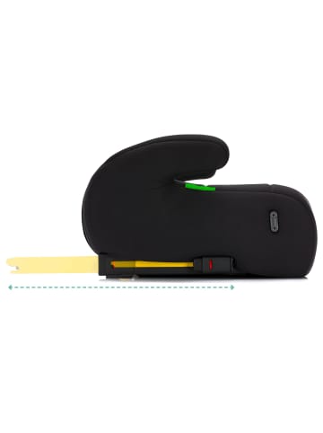 fillikid Sitzerhöhung ERGO FIX mit Isofix Exklusiv in Schwarz