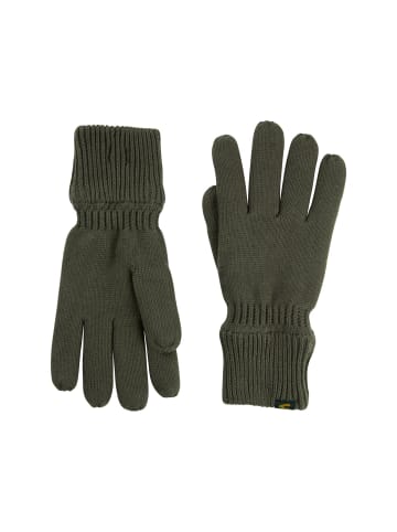 Camel Active Handschuhe aus reiner Baumwolle in Dunkelbraun