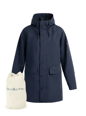 DreiMaster Klassik Parka + Shopping Bag - Set in Marine