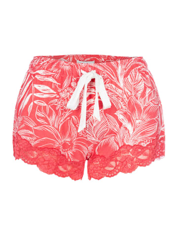 P.J. Salvage Pyjamashorts Lazy Days in rosenholz