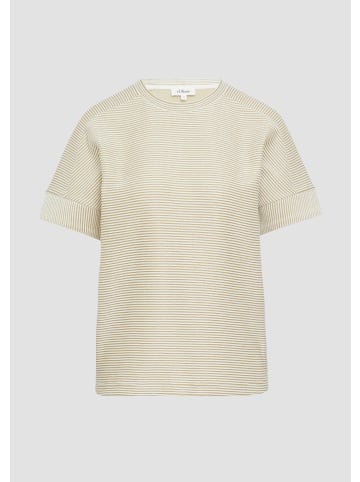s.Oliver T-Shirt in 84G4_sandstein