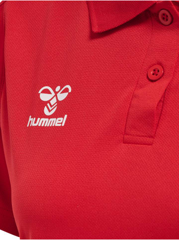 Hummel Hummel Polo Hmlcore Multisport Damen Atmungsaktiv Feuchtigkeitsabsorbierenden in TRUE RED