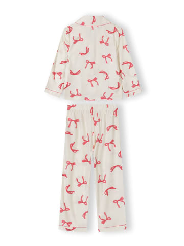 Minoti 2-tlg Pyjama 30PJ150 in weiß