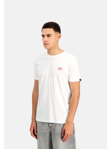 Alpha Industries T-Shirt in weiß