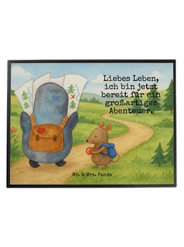 Mr. & Mrs. Panda schreibtischunterlage Pinguin & Maus Wanderer D... in Weiß