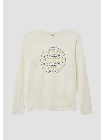 s.Oliver T-Shirt in 9001_creme